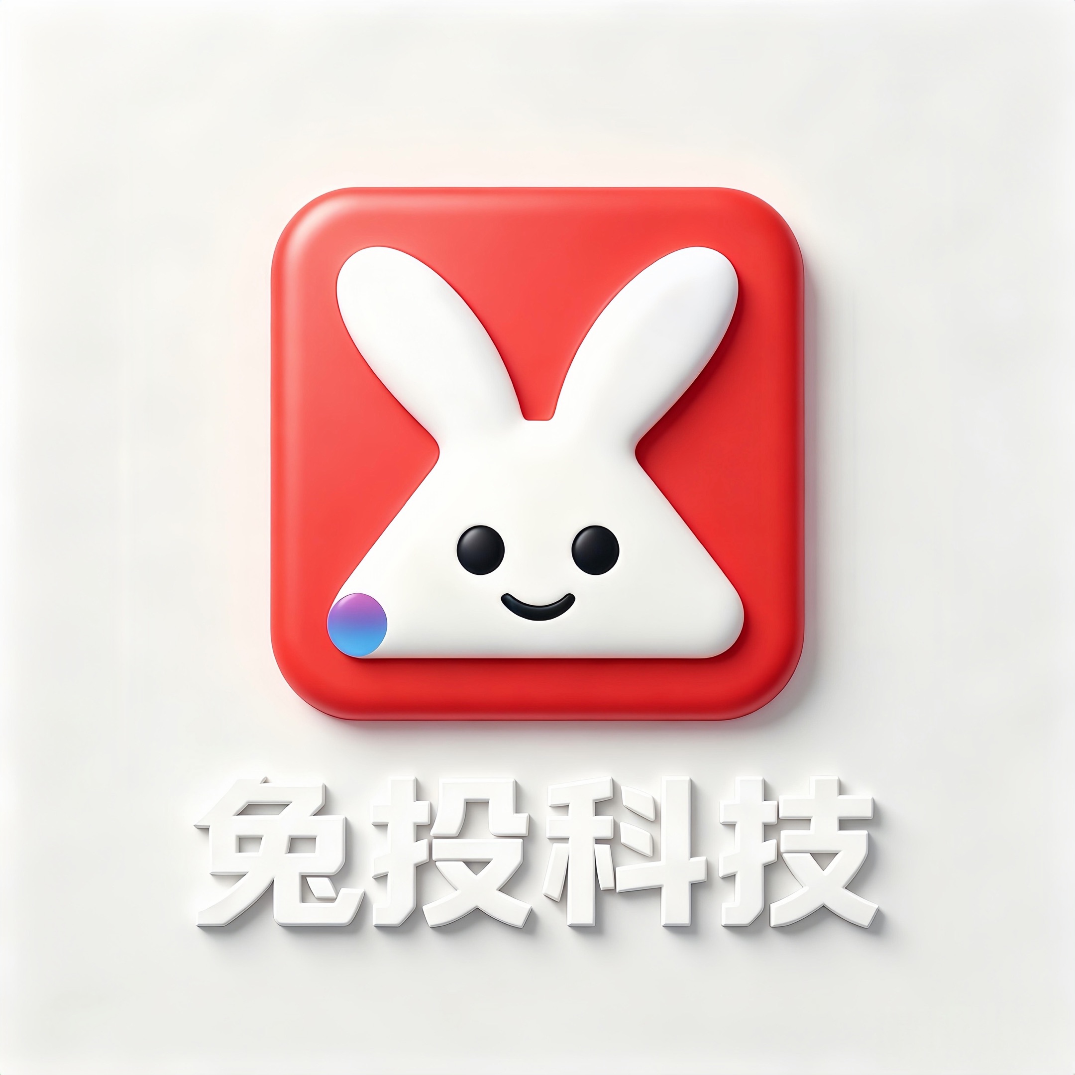 兔投科技品牌兔子形象
